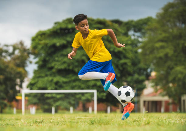 Playing Soccer
